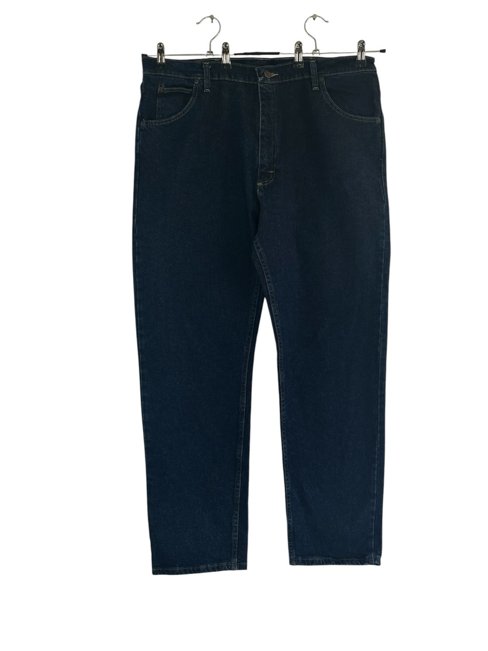 Wrangler Premium Quality Dark Wash Relaxed Fit Jeans 40x32  Men’s